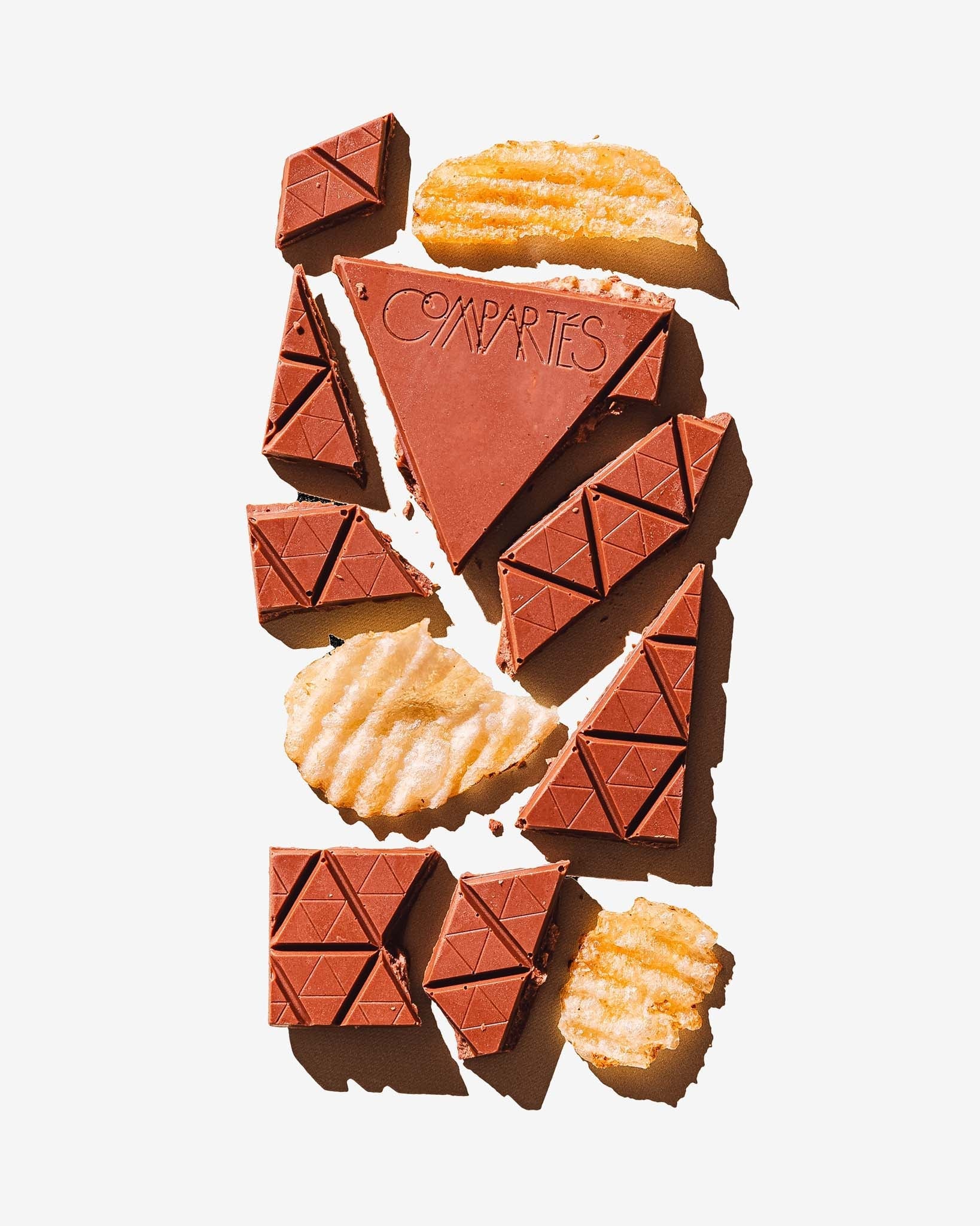 Potato Chip Crisp Chocolate Bar